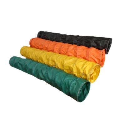 China Hotels Customized Conduit Nylon Expansion Cloth Connection Cement Bulker Bag Soft Dust Bag Conduit Expansion Bag for sale