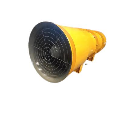 China Hotels Extract Ventilation Axial Fan Industrial Construction Wind Tunnel Mining Fan Surface Axial Fan for sale