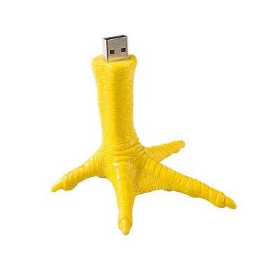 China Multi Fuction 4gb 8gb 16gb 32gb Chicken Feet Multi Chicken Feet USB Drives Chicken Toe USB Disk Chicken Claw pendrive for sale