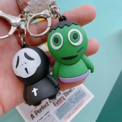 China Halloween Promotional Gift Factory Items USB Drive 2gb 4gb 8gb Cartoon USB Flash Stick With Key Chain for sale