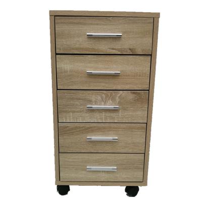 China Simple Multifunctional High Quality Modern 5 Drawer Chest Of Drawers For Bedroom for sale