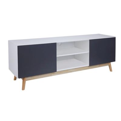 China Durable Modern Wood TV Cabinet Living Room Furniture Wooden TV Stand Style for sale