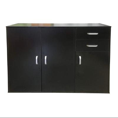 China Modern Large Capacity Small Sideboard Sideboard Cupboard Wooden Cabinet for sale