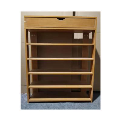 China Large Capacity High Capacity Wooden Shoe Cabinet Storage Cabinet High Density Board Shoe Cabinet for sale