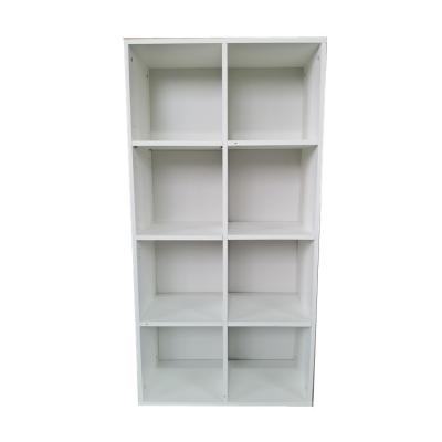 China Large Capacity KD Flat Pack Melamine Home Furniture Bookcase For Home Office for sale