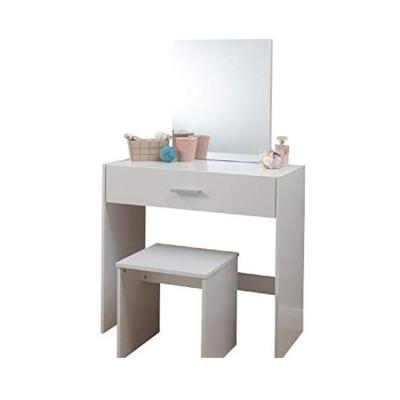 China Multifunctional dressing table set dressing table with stool and mirror for sale