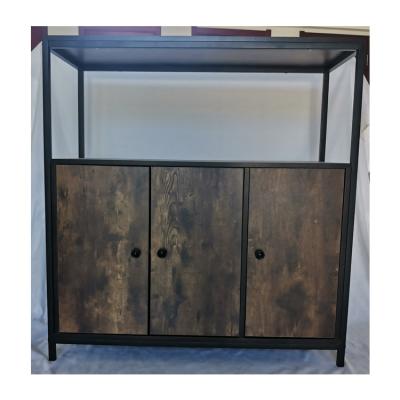 China Industrial Sturdy Construction and Vintage Iron Metal and Old Storage Cabinet for Living Room, Dining Room Table Side Cabinet, File Storage Cabinet for sale