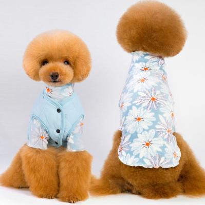 China Sustainable Dog Spring Summer Clothing Home Clothes Soft Comfortable Pajamas Dog Clothing for sale