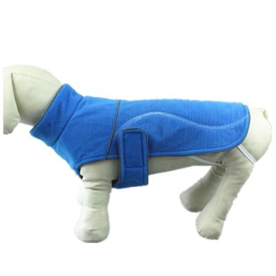 China Autumn&Winter Viable High Quality Dog Coats Reflective Pet Clothes Fleece Dog Coat For Large Dogs for sale