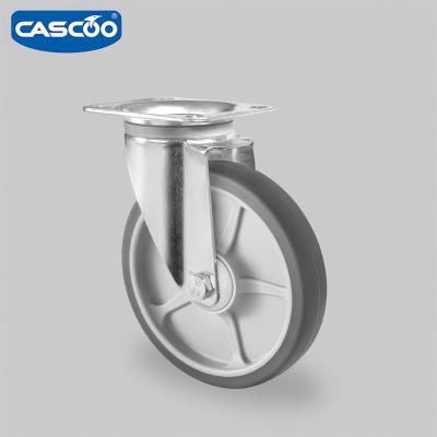 China CASCOO roll containers 4 inch 5 inch 6 inch ESD caster wheels for trolley for sale