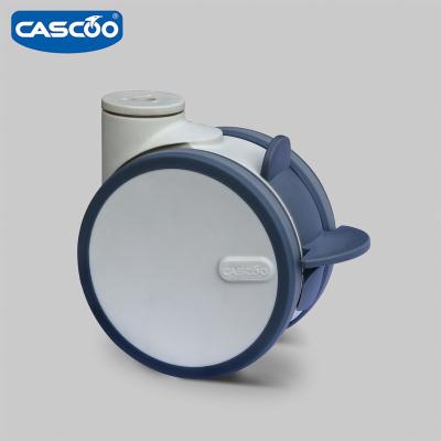 China Available as CASCOO version 125mm bolt hole tpu caster hospital bed caster hospital equipment wheel hospital equipment wheel swivel medical casters for sale