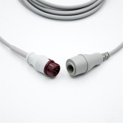 Chine Cable d'adaptateur Mindray IBP compatible avec le transducteur Edward 0010-21-12179 à vendre