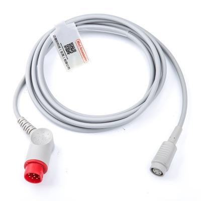 China Portable IBP Adapter Kabel TPU Kompatible Mindray zu MR 12 Pin IBP Transducer zu verkaufen