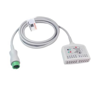 Cina Multi Link 12 pin ECG Trunk Cable, cavo a piombo ECG multiuso in vendita