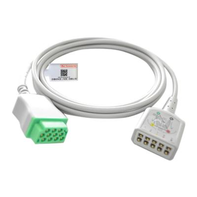 中国 Medical Equipment OEM Practical Multifunctional Cable 3 Lead ECG Trunk Cable 販売のため