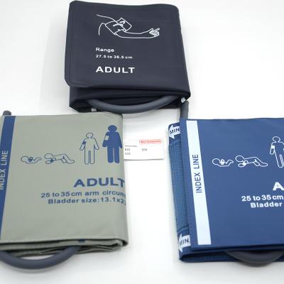 China Medical Consumables Reusable Noninvasive Blood Pressure Cuff For Adult To Neonate for sale