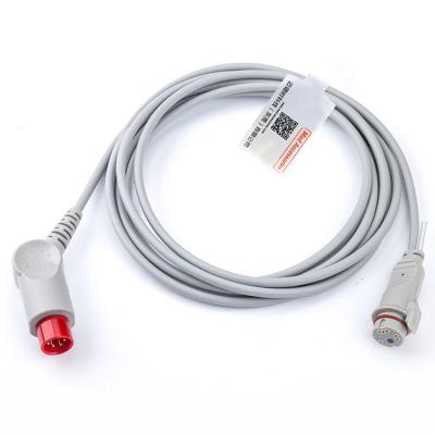 China Medical Practical Grey Color Cable IBP Compatible Mindray To MX Multi Function for sale