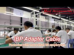 Length 3.2M Ibp Adapter Cable Practical Soft Nihon Kohden To Ut Transducer