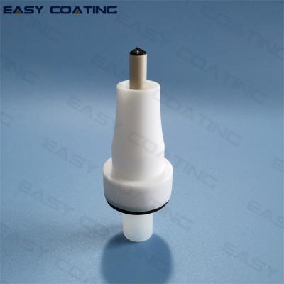 China Electrostatic manual and automatic powder gun round nozzles set complete  PTFE material 1008150 for sale