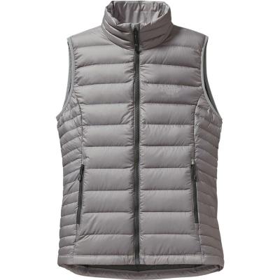 China Hot Sale Windproof Women Down Invest High Quality Custom Lightweight Down The Line Feather Stripper Vest for sale