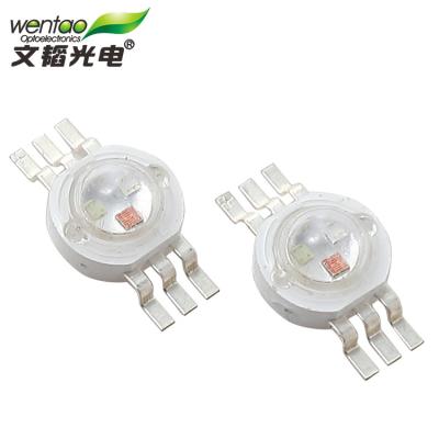 China Street Light/Spotlight/Lawn Light Epileds 1watt High Power 2-3.4V Rgbw Led Chip 6pins For Led Stage Lights for sale