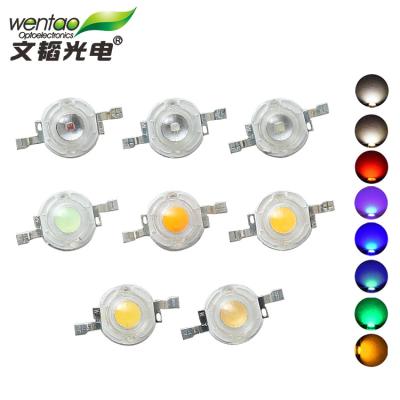 China Violet Color High Power LED Lamp Beads Blue Green Warm White Neutral Diode / Spotlight / Lawn Light Epistar Red Green Amber for sale