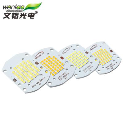 China Street Light/Spotlight/Lawn Bridgelux Warm White Gold Light 50W Ra>72 Chip Integrated Led SMD 3030 Lamp Beads for sale