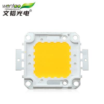 China Street Light / Spotlight / Lawn Light Higher Power Integrated 30w 50w White Cob Epistar Led Chip For Street Light for sale