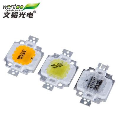 China High Power Epistar 10w Cob Integrated Street Light / Spotlight / Lawn Light Led Chip Panel White Light Source for sale