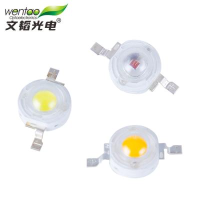 China Light Competitive Price Integrate1Watt 3-3.2V Epistar Street Light / Spotlight / Lawn Light High Power Led Chip Lamp Beads for sale