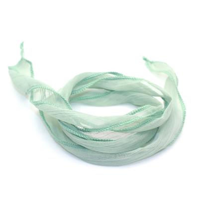 China Fashion Women Sari Silk Ribbon Wrap Yoga Bracelet Accessories Jewelry for sale