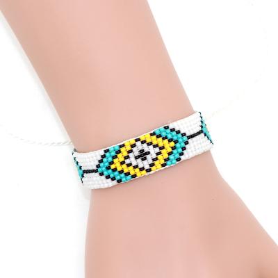 China Boho ShiTao Bohemia Handmade Seed Beads Friendship Bracelet Beaded Mix-color Boho Custom Bracelets For Women for sale