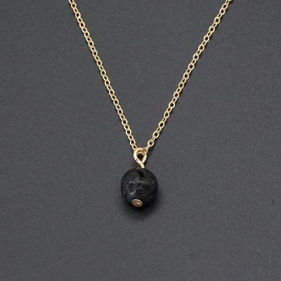 China Fashionable print gold chain and many natural stone combination match, very popular necklace for man and women. for sale