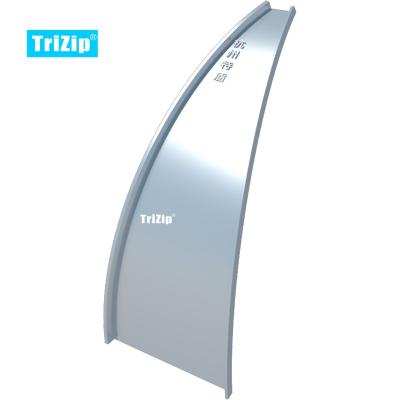 China Customized Triseam RHEINZINK Zinc Double Lock Position Seam Titanium Roofing System, Conical Convex - Villa, Resort, Hotel, Park (TD257) for sale