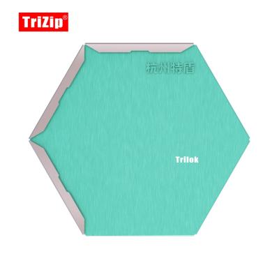 China Modern copper interlocking roofing, wall cladding, hexagon shingle tile for sale