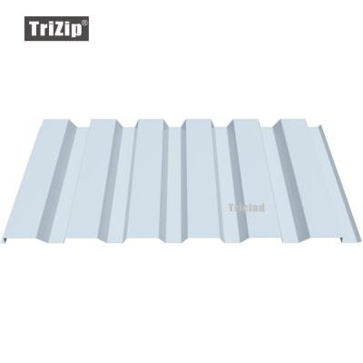 China 915mm Triclad Metal Trapezium Roofing / Wall Cladding Panel (TD149) for sale