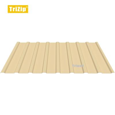 China 872mm Metal Trapezoid Roofing / Wall Cladding Panel For Workshop And 4s Factory for sale