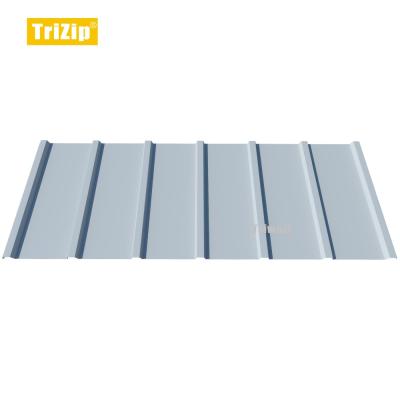 China 1038mm Triwall Metal Trapezoid Roofing / Wall Cladding Panel (TD161) for sale