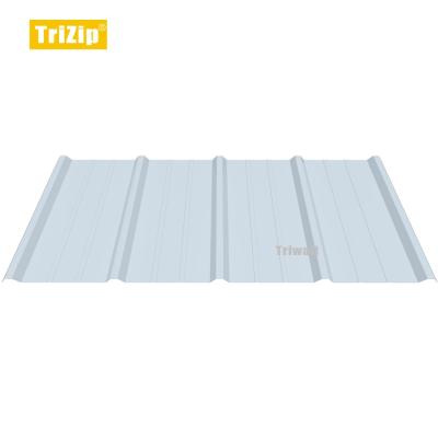 China 900mm Metal Trapezium Roofing / Wall Cladding Panel For Workshop Facade for sale