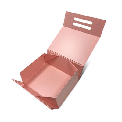 China Custom Luxury Paper Boxes Recycled Materials Cardboard Design Your Logo Packaging Black Folding Paper Gift Box for sale