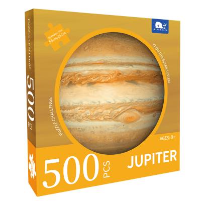 China Toy Miniwhale Jupiter Oriented Round Jigsaw Adult 500 Educational Star Jigsaw Puzzle Game For Adults Brain for sale