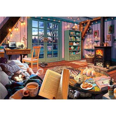 China New Arrivals Custom Puzzle Eco - Friendly 500 Piece Large Format Jigsaw Puzzles For Adults for sale