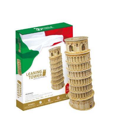 China Pisa 3d Jigsaw Puzzle Christmas 3d Jigsaw Puzzle Pop The World For Adults 2021 New Arrivals Leaning Tower Pisa 3d Puzzle Christmas 3d Jigsaw Puzzle Pop The World For Adults for sale