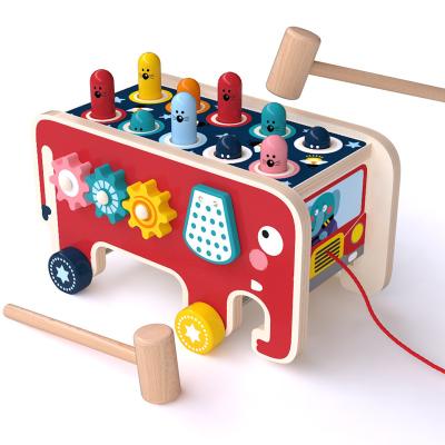 China Educational Children Toys Hot-Selling 2020 Wooden Kids Toys Online Baby Beat-a-Mole Kids Toys Manufacturer for sale