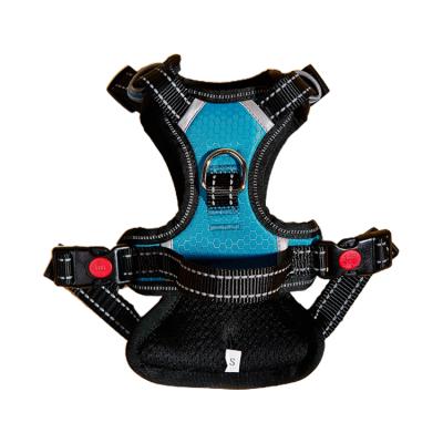 China High Quality Outdoor Dog Walking Seat Belt Adjustable Nylon Dog Harness for sale