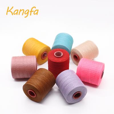 China Waterproof 680m Length Gross Weight 412g Kilogram American Waxed Yarn Big Roll Waxed Yarn for sale