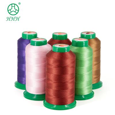 China High Tenacity OEM Polyester Sewing 210d 3ply Nylon High Tenacity Thread for sale