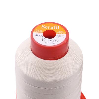 China Factory price KangFa 100% Serafil yarn Germany quality polyester waterproof nylon sewing thread for sale