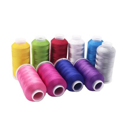 China High Temperature Resistant Polyester Thread For Machine 5000y Length Embroidery Thread 120g Embroidery Thread for sale