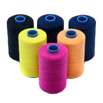 China Cotton Factory Wholesale Spun Yarn 40s/2 Skeins 100% Cotton Sewing Thread for sale